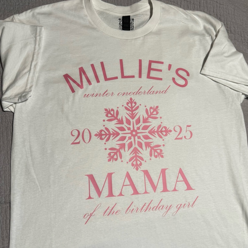 MAMA WINTER ONEDERLAND CUSTOMIZED SHIRT NEW